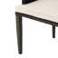 Duo de chaises d'extérieur brun Mp2, structure d'eau, 2 sièges de patio, finition