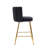 Latefa Upholstered Counter Stool with Iron Frame-284612857