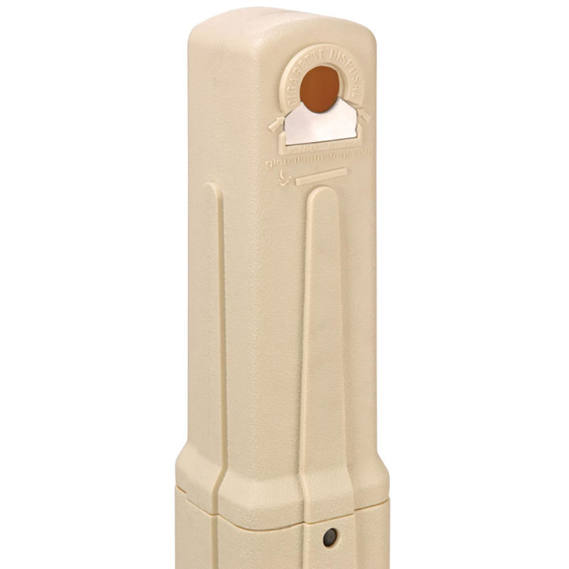 Global Industrial Ashtray, Beige