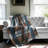 Brown Check - 1 Piece Premium Blanket-99455522