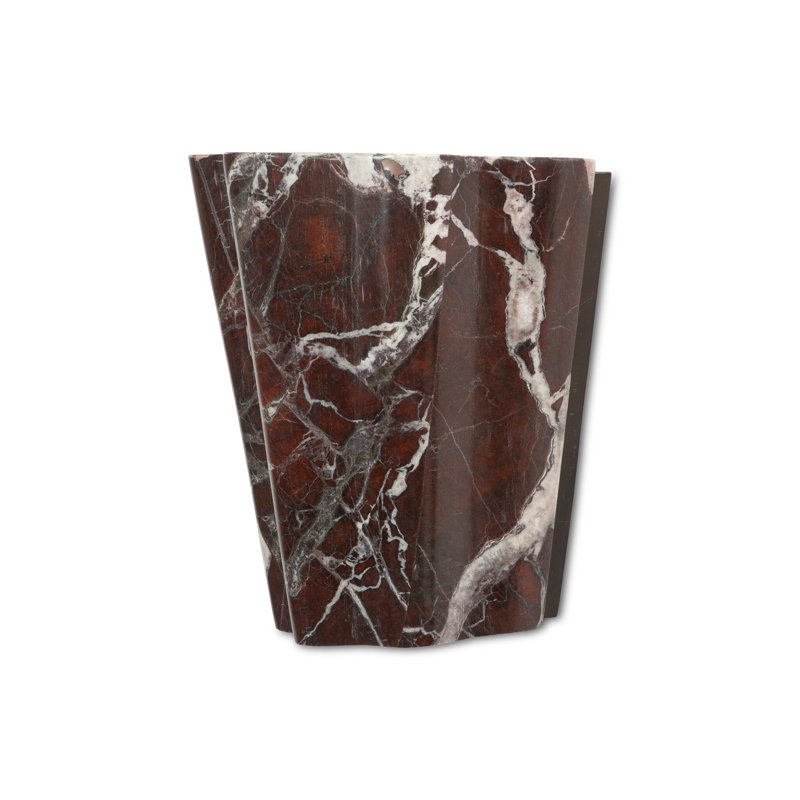Astra 1 - Light Flush Mounted Sconce, Red Italian Marble