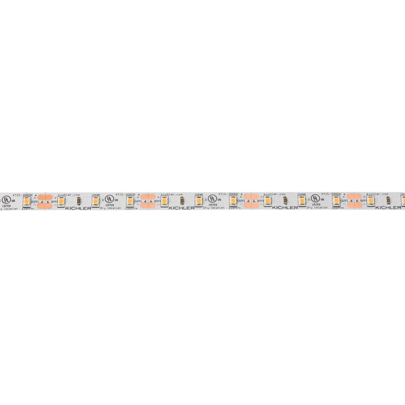 Ruban d’éclairage del sous l’armoire, H 0,25 po x L 1200 po x P 0,5 po, 3000