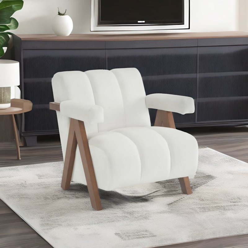 Fauteuil d'appoint de style Mid-Century moderne