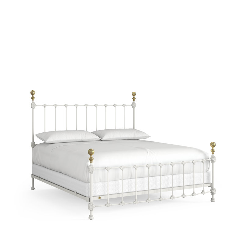 151 Palatial Bed | Complete Standard, Matte White, King