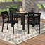 Quadis 4 - Person Patio Dining Set with Square Table-16546102