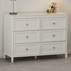 Little Seeds Piper 6 Drawer Double Dresser & Reviews | Wayfair