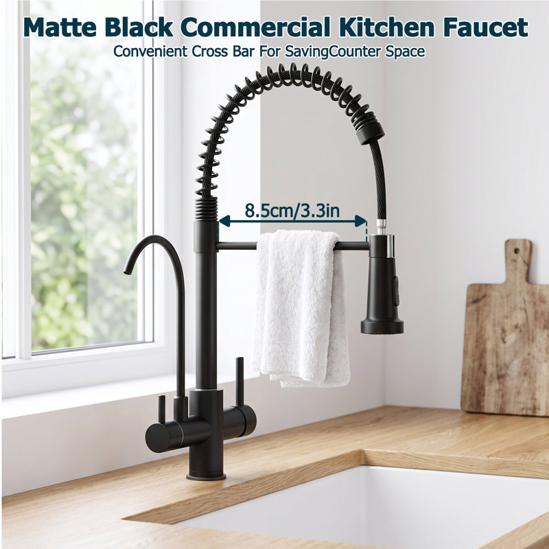 Grebest Kitchen Faucet Side Spray