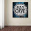 « man cave 1 », art textuel sur toile tendue-21939268