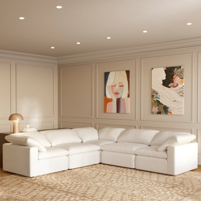 Wonardo Upholstered L-Shaped Sectional