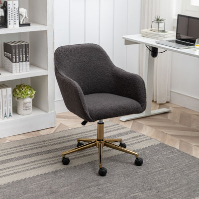 Adailyn Wool Office Chair