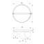 Clarabella Glass Flush Mount-979055498
