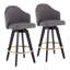 Tabouret de comptoir de 26 po de hauteur fixe Arabelle-1608220524-1608200582