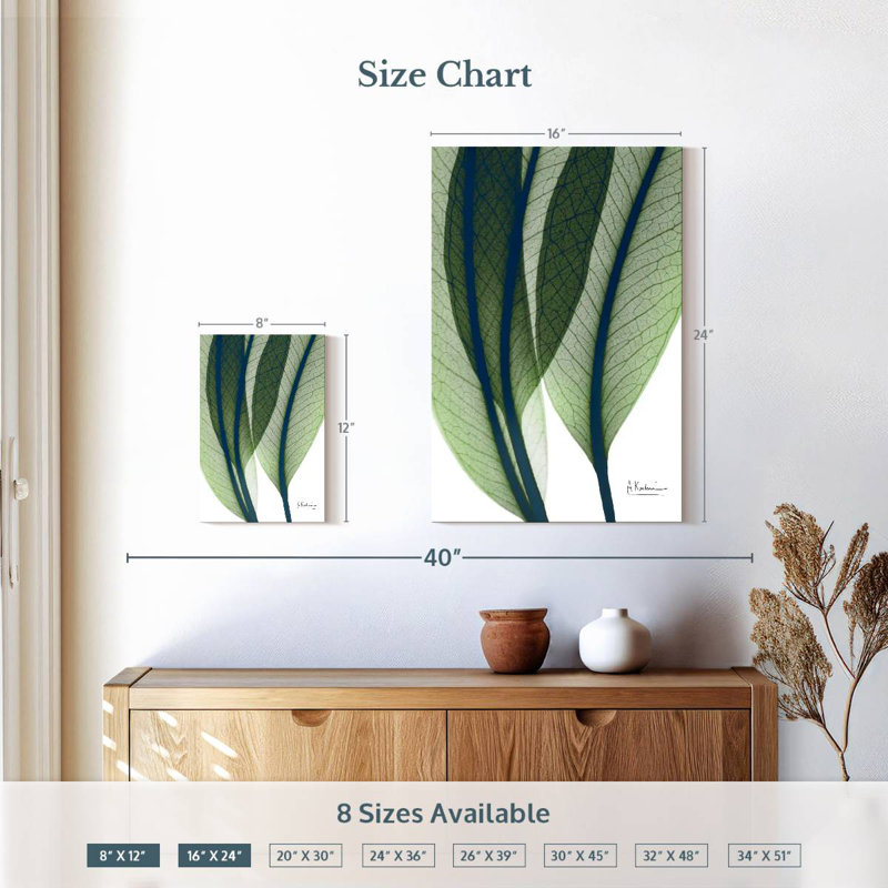 Harnek Vibrant Botanicals I, H 12 po x l 8 po