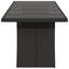 Belul Rectangular Outdoor Dining Table , 240cm cm W 90cm cm D-825231972