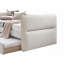 Luxueux lit de jour moderne 1 pièce avec lit gigogne escamotable et capitonné avec garniture cloutée et mobilier de salon-322222073