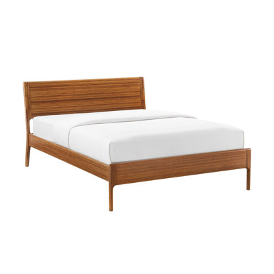 Lit plateforme en bois massif Benicio