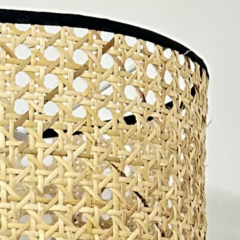 16cm H Drum Pendant Shade ( Uno ) in Beige