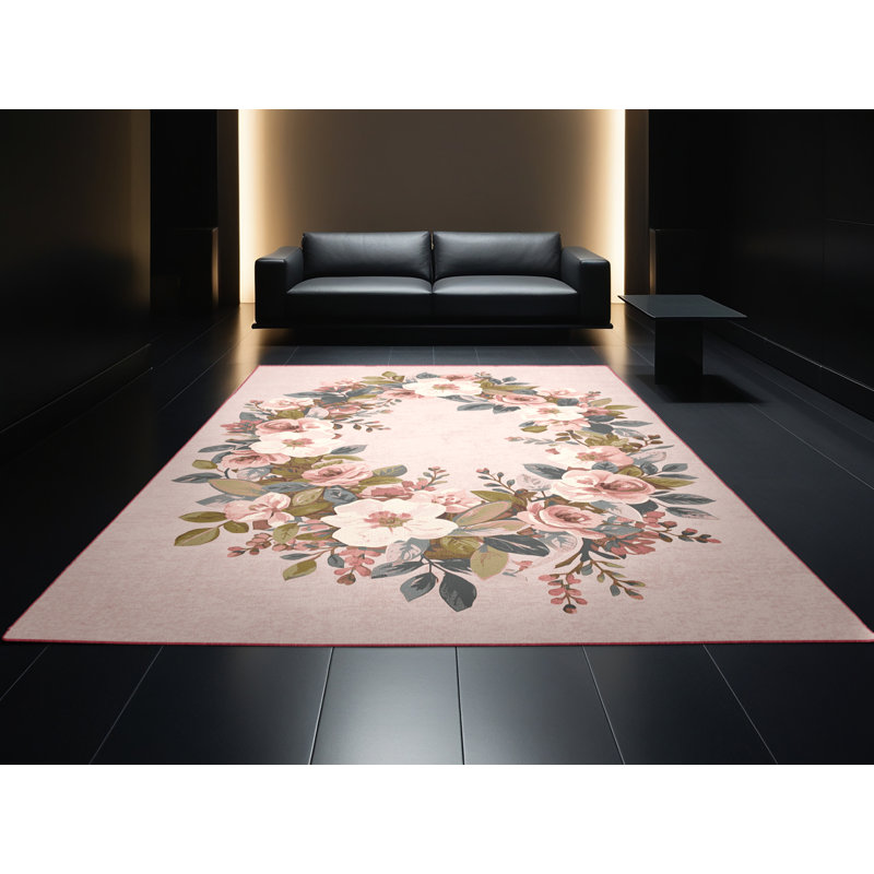 Tapis rose moderne et contemporain Bucktown, 2 x 5