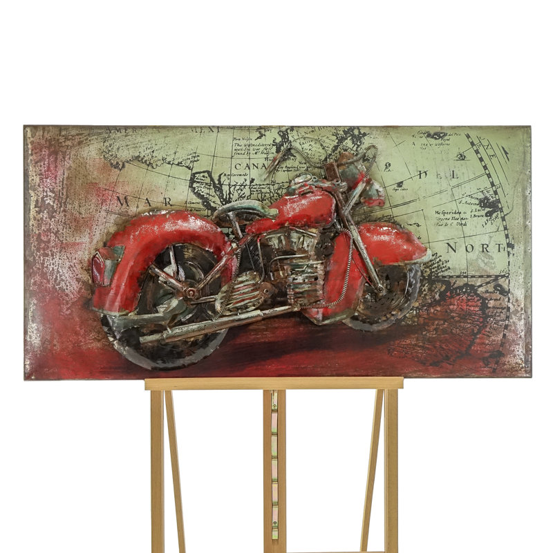 No Frame Painting on Metal