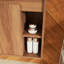 Meuble-lavabo mural simple 23,6 po avec comptoir en céramique-1054248508