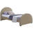 Hilbrand Upholstered Unfinished Panel Bed-75227541-75227536