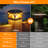 Solar Post Cap Lights Outdoor - Flickering & Warm Light Mode 4x4 Fence Post Solar Lights Outdoor Waterproof For Fence, Garden, Yard, Deck, Patio Decor-112963333
