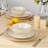  18 Piece Stoneware Dinnerware Set, Dish Set for 6-1936077941