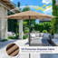 Parasol d'extérieur 9 pi 9 pi-2080099161