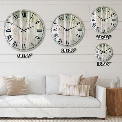 A Woodland Walk into the Forest V - Traditional wall clock