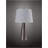 25"H Silver Leaf Hammered Table Lamp (1PC/CTN) (2.15/6.97)