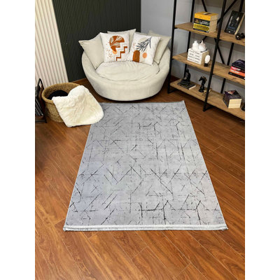 Amiliya Bamboo Slat / Seagrass Area Rug