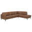 Linhart 6 Seater Faux Leather Corner Sofa-922296334-922296333
