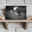 Whimsical Road Encounter Elegant Surreal Abstract Forest Landscape Wall Art Print by Kike Balenzategui - Print-852637