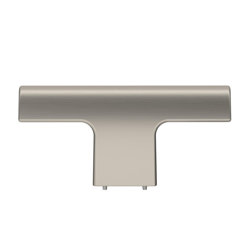 Riva 2 1/2" Length Bar Knob, Satin Nickel