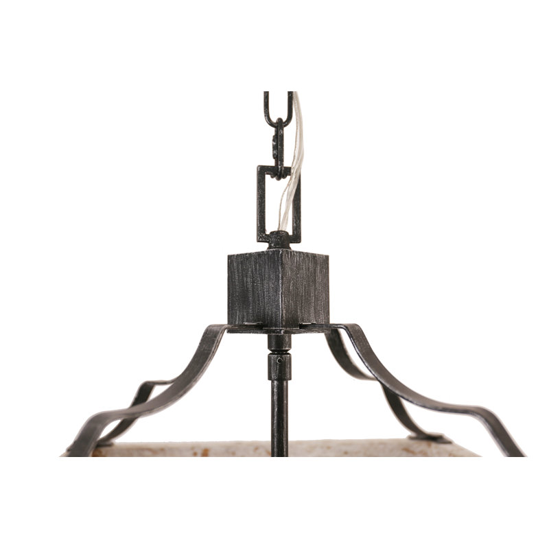 Lampe géométrique Dopico, Beige