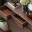 Nut-Brown Solid + Manufactured Wood Shoe Storage