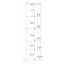 Tyneside 50.2 cm W Shelving Unit