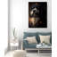Chien impérial sur toile-88650118