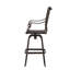 Tabouret en fonte d'aluminium
