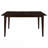 Rectangle Dining Table Solid Wood