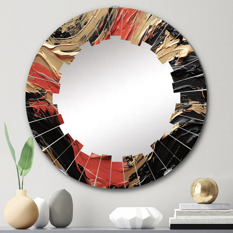 Miroir mural Wierd, 24 po x 24 po