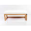 Faux Leather Upholstered Bench-87302342-87302346