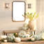 Principle Vanity Mirror In Gold Leaf Metal-826742115
