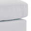 Siège blanc pour les petits espaces, H 19 po x l 23 po x P 23 po, polyvalent, style décontracté, polyvalent, vibrant, confortable