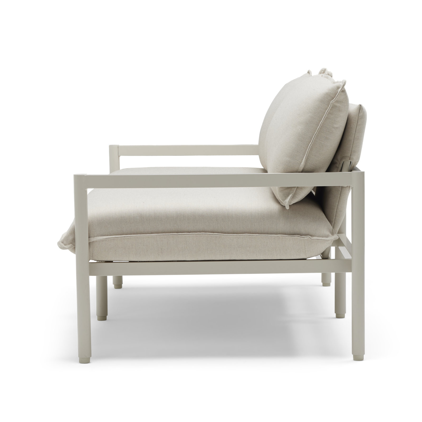 Terra 71" Sunbrella® Patio Loveseat, Putty