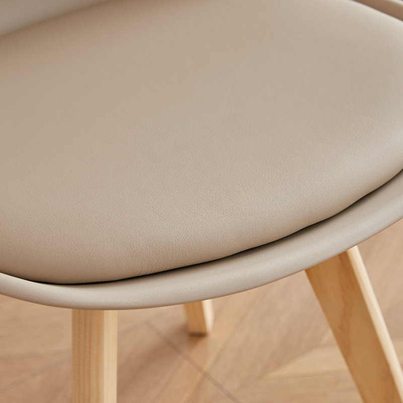 Quade Upholstered Dining Chair, Beige, 6