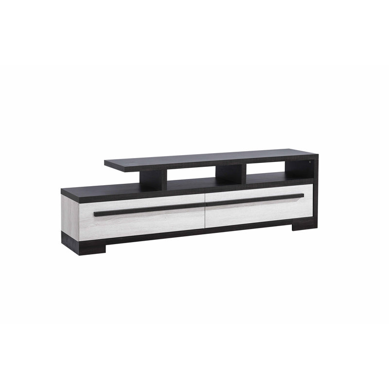 Meuble télé 1 pièce, Beige, ébène