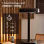 EAST OAK Electric Tabletop Patio Heater 1500w