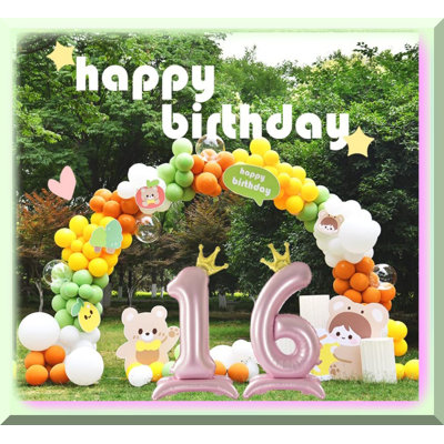 Golden Jubilee 70th Birthday Celebration Kit 17PCS