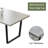 Havin Metal Base Dining Table-431010158